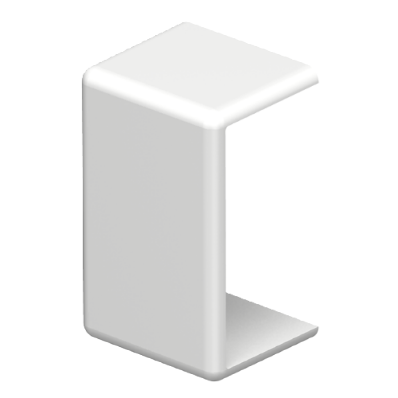 OBO BETTERMANN Pokrywa styku do estetycznego łączenia części kanałów WDK, 20x10mm, kolor biały KOD: 6154026