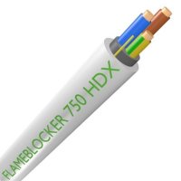 Przewód bezhalogenowy FLAMEBLOCKER 750 HDXżo 5x2,5RE, 5 żył, przekrój żyły 2,5mm KOD G-142312