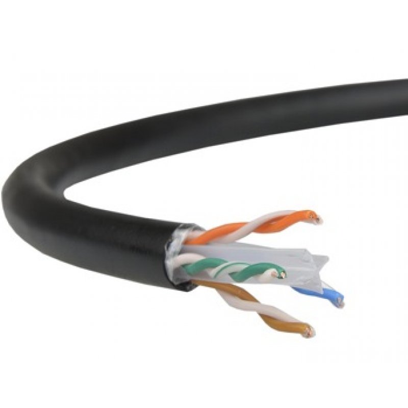 ALANTEC Kabel zewnętrzny suchy U/UTP, kat.5e, PE 4PR, 4x2 żyły Kod: KIU5OUTS305