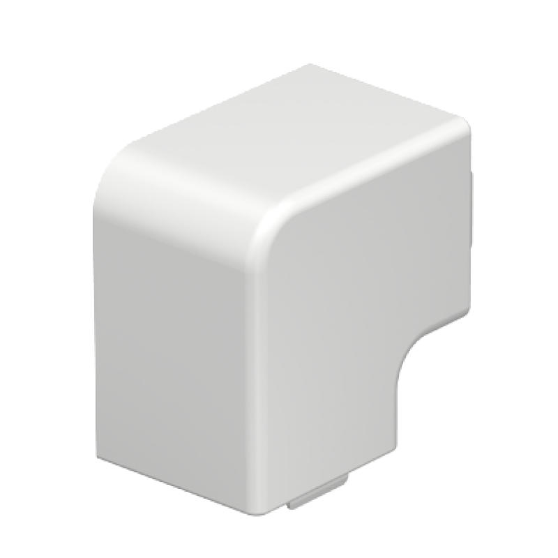 OBO BETTERMANN Naroże płaskie do zmiany kierunków kanałów WDK, 40x40mm, kolor biały KOD: 6192831