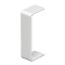 OBO BETTERMANN Pokrywa styku do estetycznego łączenia części kanałów WDK, 50x20mm, kolor biały KOD: 6154069