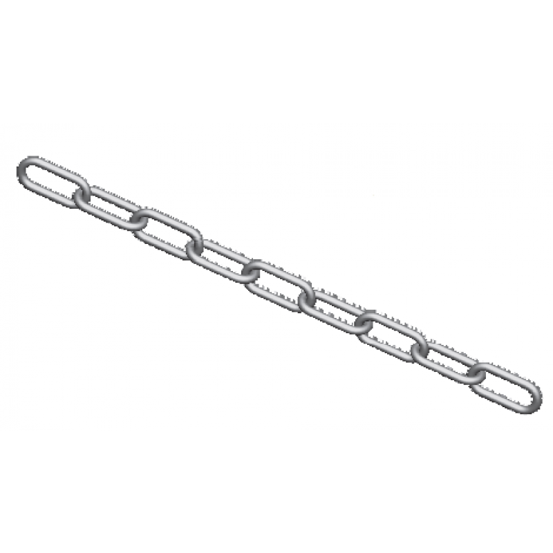 BAKS LNP3 Łańcuch 12.5 x 23 mm, drut fi 3 mm, 60 m, KOD: 650311