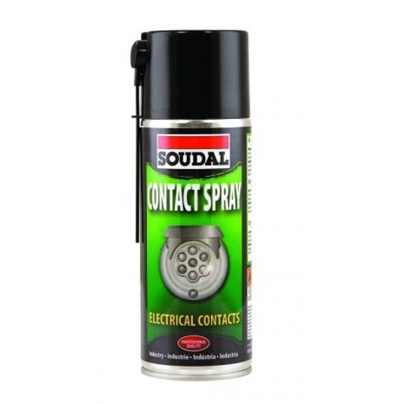 Soudal Contact Spray Preparat czyszcząco-zabezpieczający do styków i połączeń elektrycznych 400ml Kod 119715