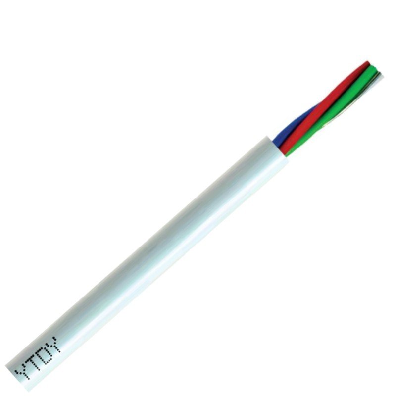  Przewód domofonowy YTDY 12x0,5 mm, biały Kod 0411 012 01