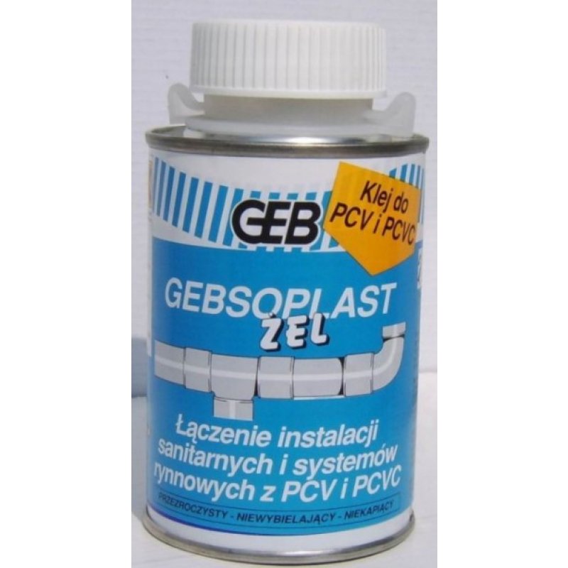 Geb GEBSOPLAST ZEL Klej do PCV, 125ml Kod 504764