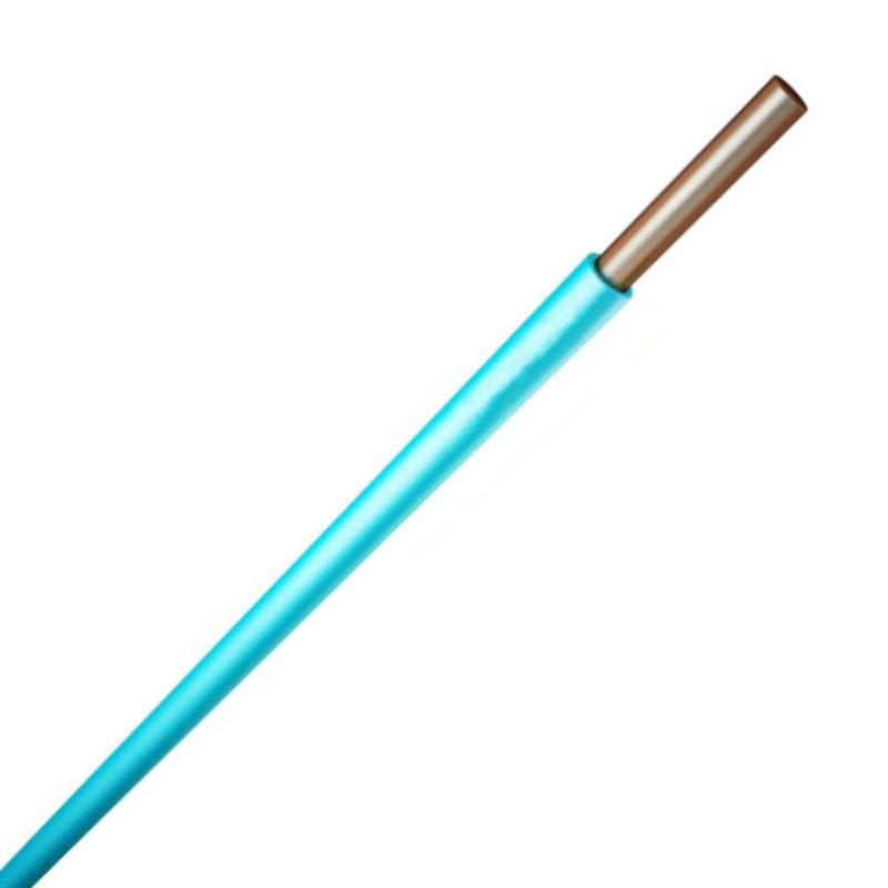 H05V-U Przewód instalacyjny jednożyłowy DY 0,5 mm2 500V, czerwony, Dł.100m Kod 172104007C0100