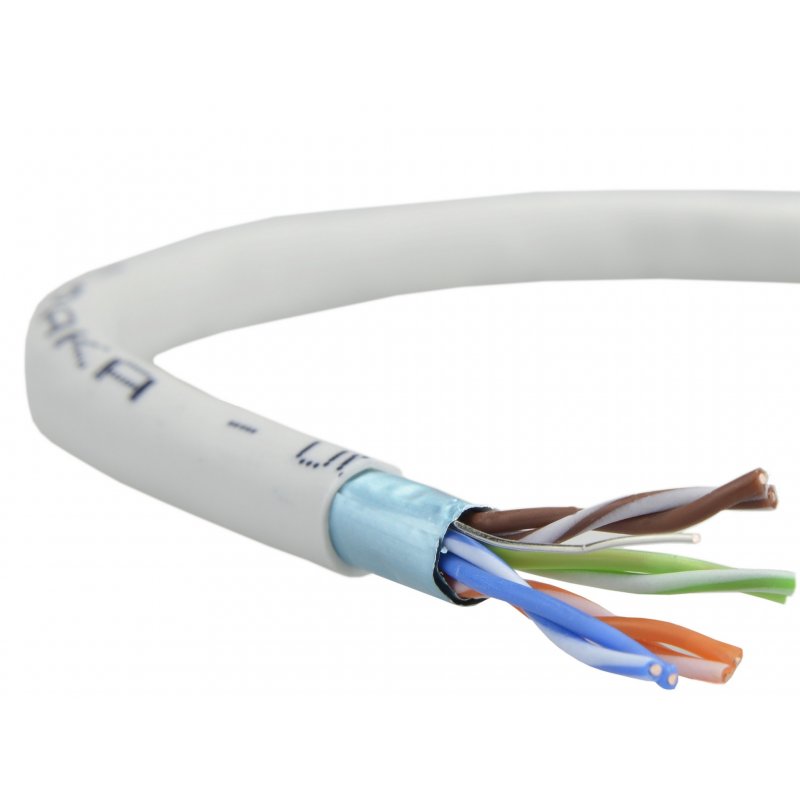 Kabel kat.5e F/UTP drut 4x2x24, dł. 305m KOD: 10150103