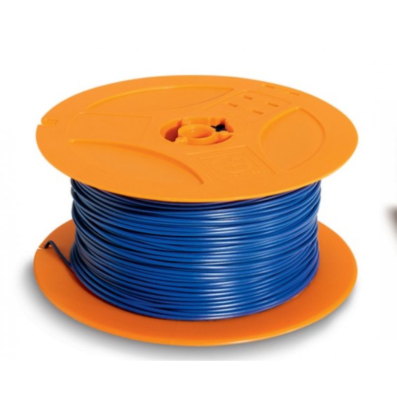 Lapp H07V-K Przewód elektroenergetyczny giętki jednożyłowy, PVC, LGY 1X4, 450/750 V, niebieski, Dł.100m Kod 4520023 