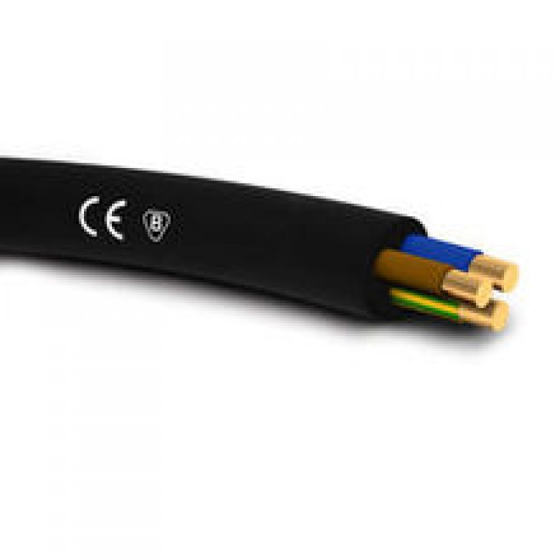 Kabel energetyczny typu NAYY-J, 4x70 mm2 SE, 0,6/1 kV, żyła aluminiowa w izolacji PVC i powłoce PVC KOD: 110192012