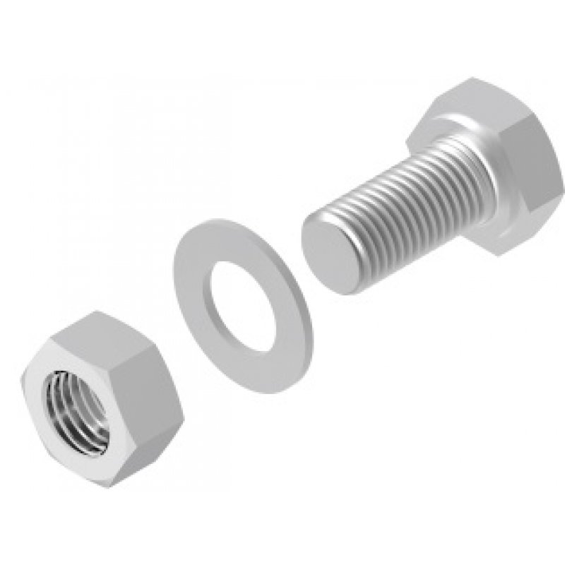 BAKS Śruba SMM8x30, 8 x 30mm, 100 sztuk w opakowaniu KOD 650543