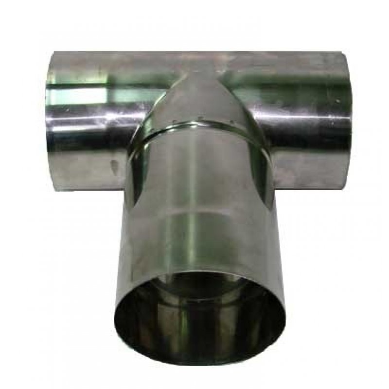 Spiroflex  trójnik redukcyjny fi 200 stal nierdzewna, trójnik kominowy SX-WN200/...TR