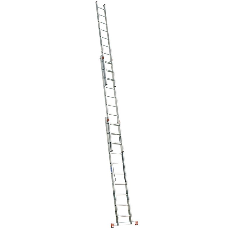 Krause Trzyelementowa wielofunkcyjna drabina Krause Tribilo 3x8 szczebli, wysokość robocza 6,05m KOD: 129666