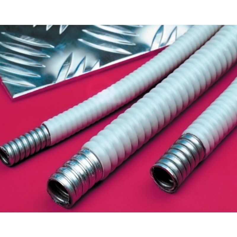 Ingremio WSO-D Wąż stalowy powlekany PCV, czarny, 12-17 mm Dł.10m Kod W3372