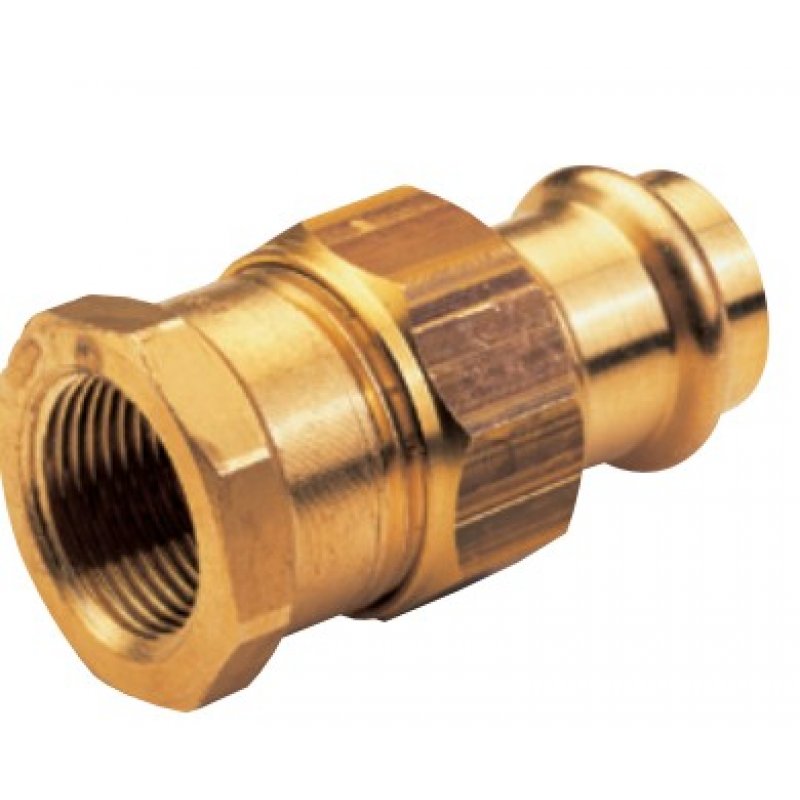 Conex B PRESS Śrubunek z gwintem GW i uszczelką, 22x3/4 Kod P4330G02206000