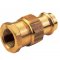 Conex B PRESS Śrubunek z gwintem GW i uszczelką, 22x3/4 Kod P4330G02206000