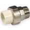 Nibco PVC-C Śrubunek plastik-metal wkrętny KW/GZ, 2 Kod 4733-420