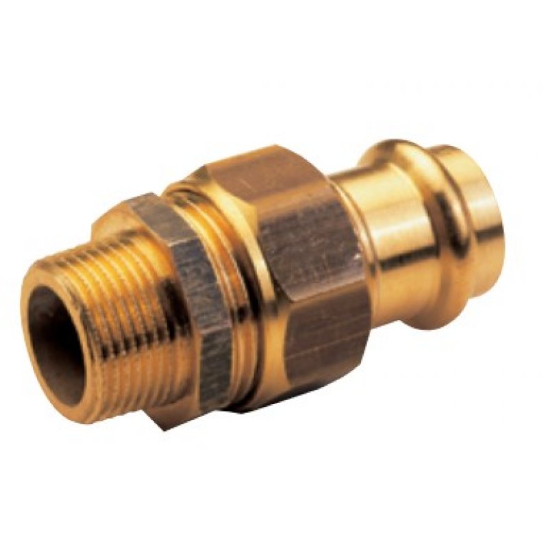 Conex B PRESS Śrubunek z gwintem GZ i uszczelką, 15x1/2 Kod P4331G01504000
