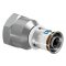UPONOR S-Press PLUS Złączka mosiężna z gwintem wewnętrznym, 16xRp1/2cal FT Kod: 1070515