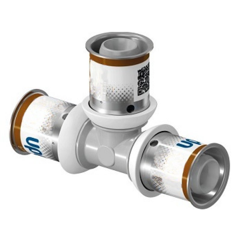 UPONOR S-Press PLUS Trójnik z tworzywa PPSU, 20x20x20mm Kod: 1039945