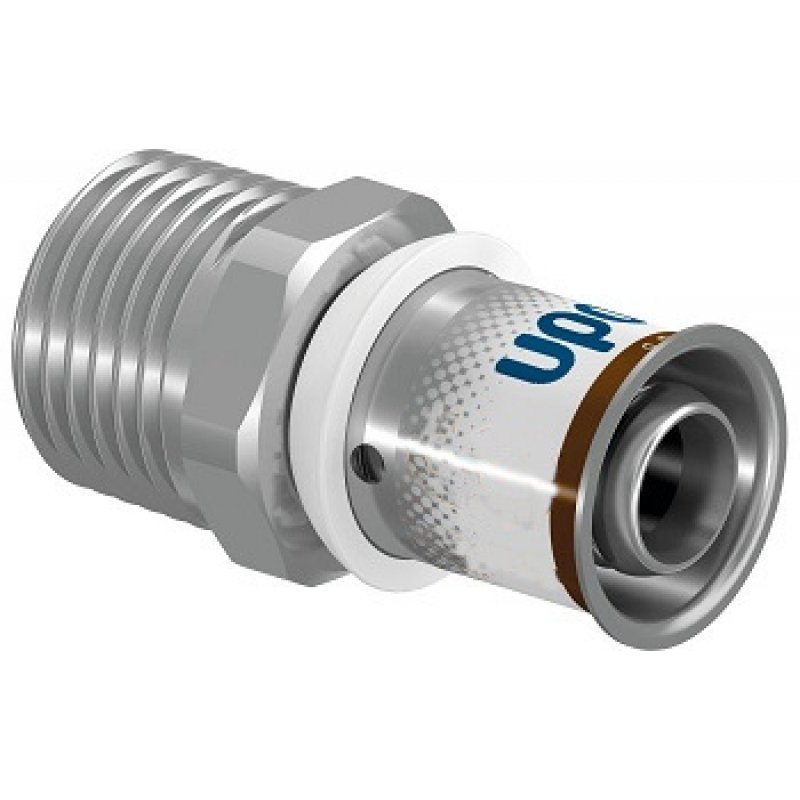 UPONOR S-Press PLUS Złączka mosiężna z gwintem zewnętrznym, 32xR5/4cal MT Kod: 1070510