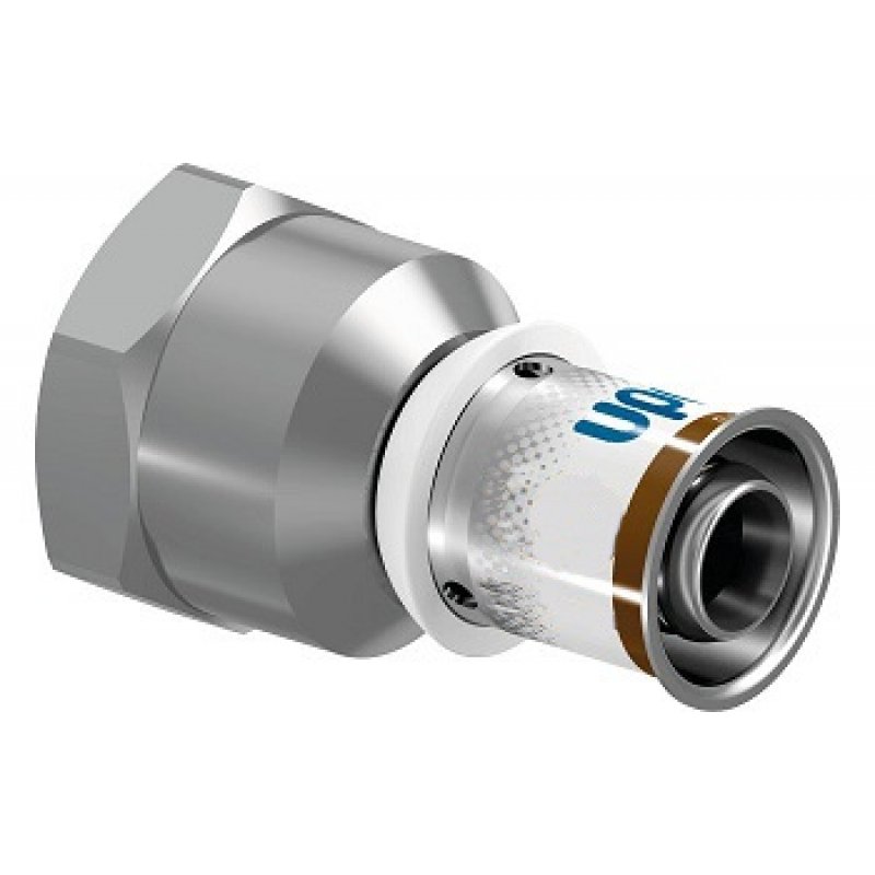 UPONOR S-Press PLUS Złączka mosiężna z gwintem wewnętrznym, 20xRp3/4cal FT Kod: 1070517