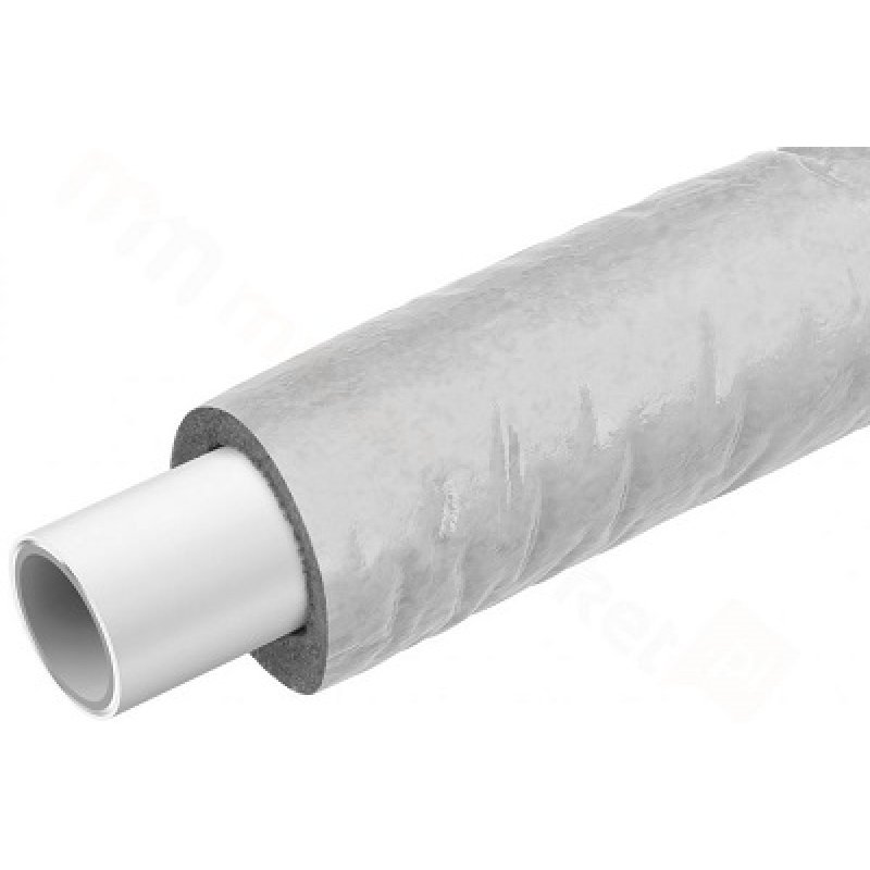 KAN-THERM Ultraline Rura wielowarstwowa PE-RT/Al/PE-RT, 25x2,5mm, w izolacji szarej 6mm, zwój 50m Kod: 2529333003