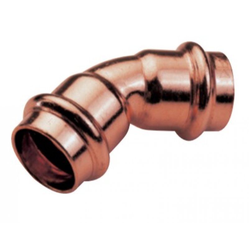 Conex B PRESS Łuk dwukielichowy 45 st, 35 Kod P5041 03500000