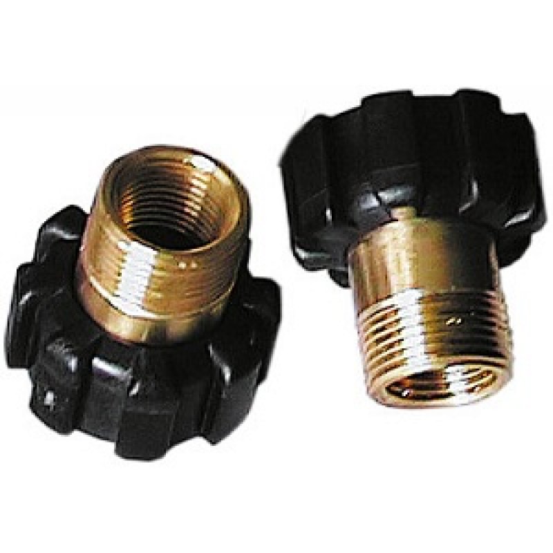 DAFI Śrubunek filtra, gwint wewnętrzny 1/2cal, gwint zewnętrzny 3/4cal, 2 sztuki w komplecie