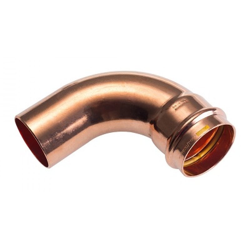 CONEX B Press Gas 5000 Łuk, kąt 90, jednokielichowy, 54mm Kod: PG5001 0540000