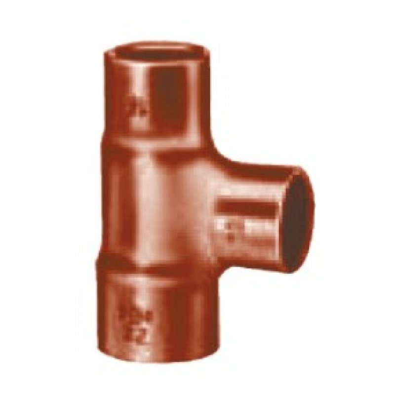 Conex seria 5000, Trójnik redukcyjny miedziany, 5130R, 22 x 22 x 18 Kod: 5130 022022018