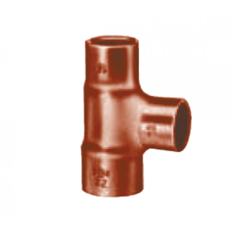 Conex seria 5000, Trójnik redukcyjny miedziany, 5130R, 15 x 18 x 15mm Kod: 5130 015018015