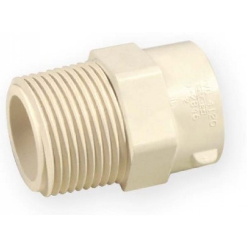 Nibco PVC-C Złączka wkrętna KW/GZ 1/2 Kod 4704-005