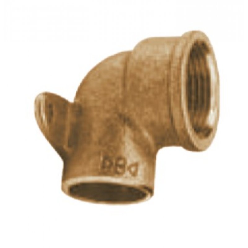 Conex 4000 Kolanko 90 st z GW z łapami do mocowania 2 otwory, 22x3/4 Kod 4472G022006000