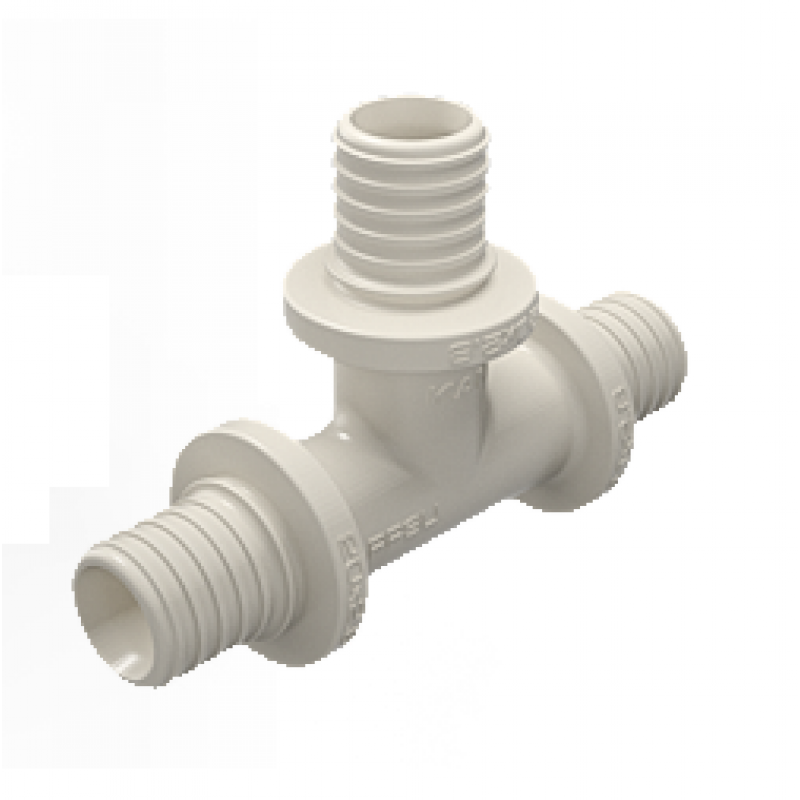 KAN-THERM Ultraline Trójnik z tworzywa PPSU, 20/20/16mm Kod: 2566260010