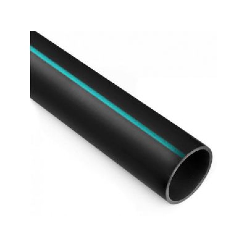 Q-systems, Rura gładkościenna światłowodowa QRGS, fi 32, 32/26,3, czarna z paskiem niebieskim, długość 250mb Kod: 100322925033
