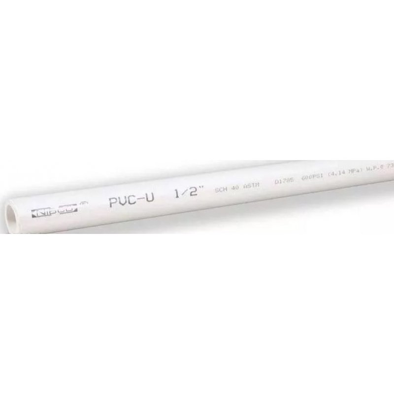 Nibco PVC-U Sch 40 Rura ciśnieniowa,1 1/4, Dł.3m Kod 400-012