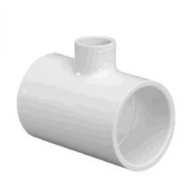 Nibco PVC-U Trójnik redukcyjny KW/KW/KW 1 1/2x1 1/2x3/4 Kod 401-210
