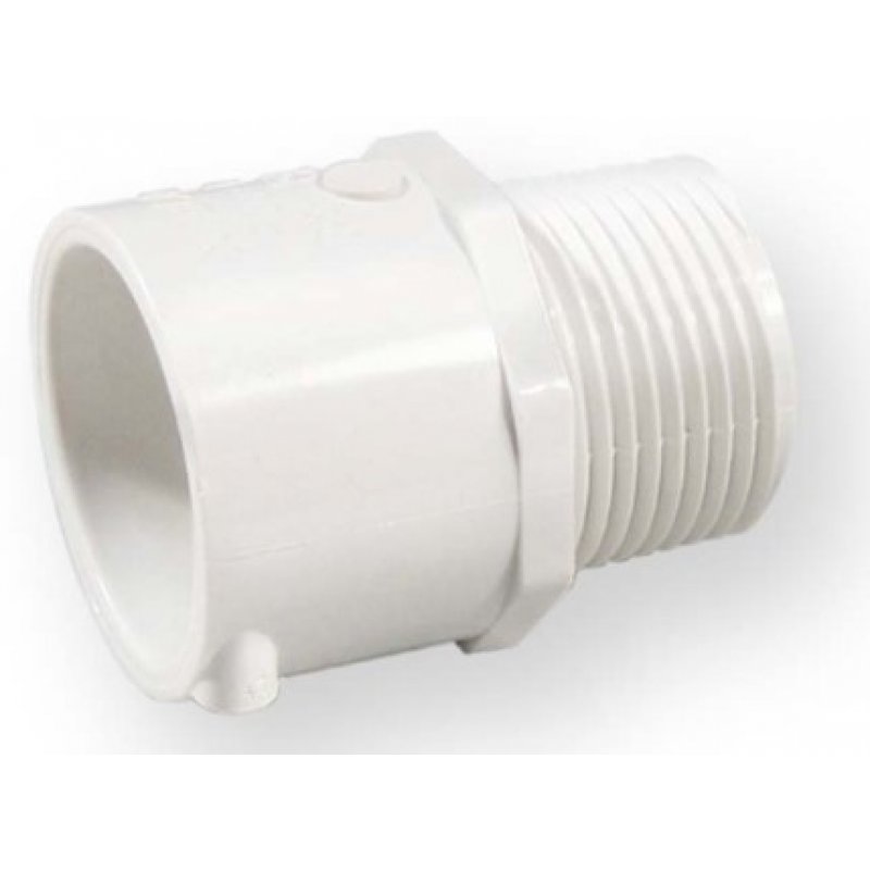 Nibco PVC-U Złączka z gwintem wkrętna KW/GZ 1 1/2 Kod 436-015