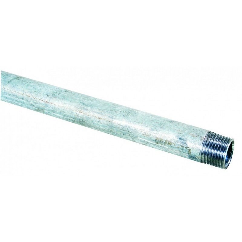 Geldbach Sztucer stalowy, ocynkowany, gwintowany dwustronnie 6/4", L=200, kod: 987048020 D10AV