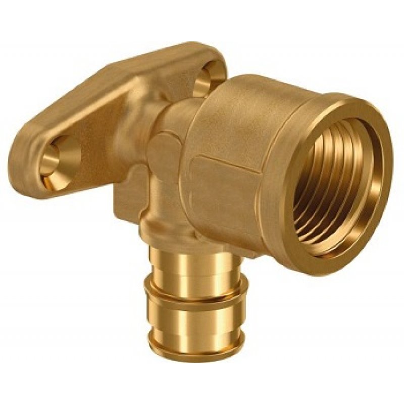 UPONOR Smart Aqua Kolano naścienne Q&E PL, 20-Rp1/2cal FT, l=43mm Kod: 1023035