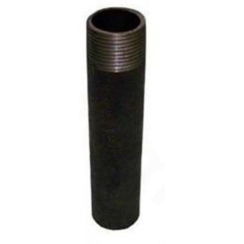 Geldbach Sztucer stalowy, czarny, gwint jednostronny 3/4", L=100, kod: 987026010 J10AS