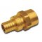 KAN-therm Push, złączka mosiężna Push/Push Platinum, z kołnierzem, z gw. wewn., 18x2,5 G1/2 cala kod: 1109044010