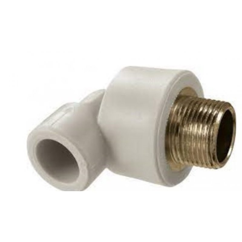 KAN-therm PP, Kolano z gwintem zewnętrznym, 90st., 32 R3/4 cala Kod: 1209070005