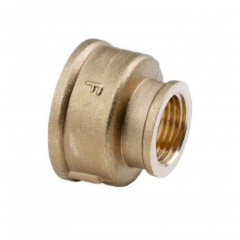 Ferro Mufa redukcyjna mosiężna 6/4 cala x1 cal, żółta Kod: M13Z