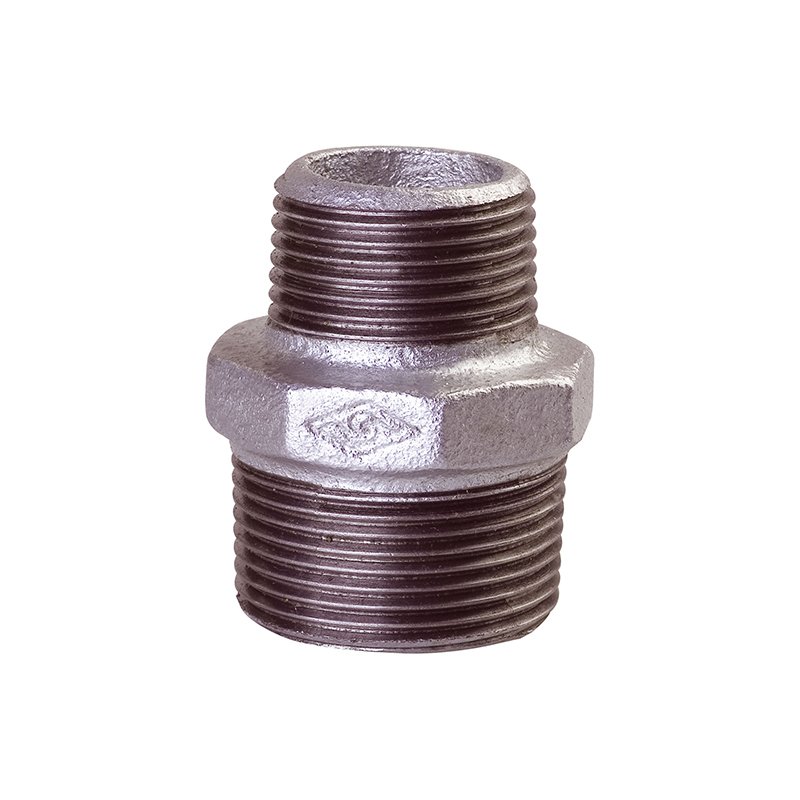 Opal Nypel redukcyjny żeliwny z GZ 6/4" x 1", ocynkowana, kod: 0824521