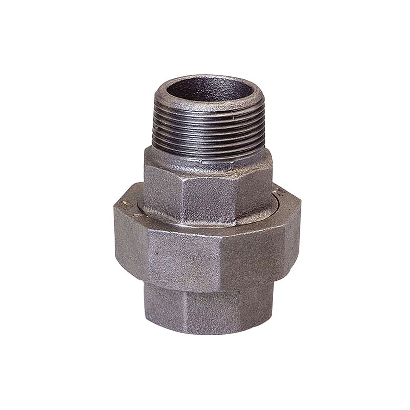 Opal Śrubunek żeliwny prosty 1", stożkowy, GW oraz GZ, czarny, kod: 0734106