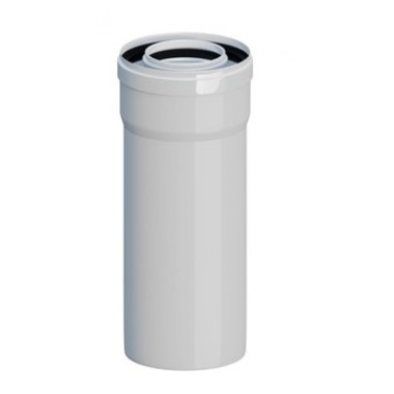 Onnline PP-Al Rura prosta koncentryczna L500mm fi 60/100mm z uszczelką Kod OLPP60/100R500