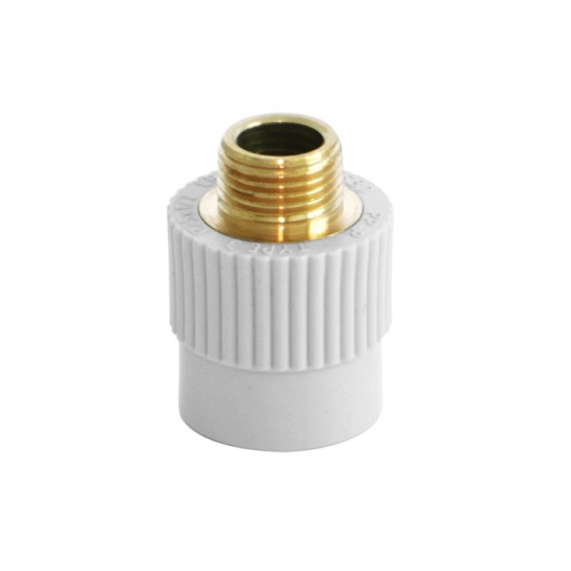 Onnline Złączka PP z gwintem zewnętrznym 20 mm x 1/2", kod: 606-20/12-V_ON