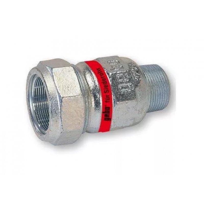 Gebo Special A Złączka zaciskowa GZ 5/4 cala x 44.5 do rur czarnych, kod: 02.150.00.04445