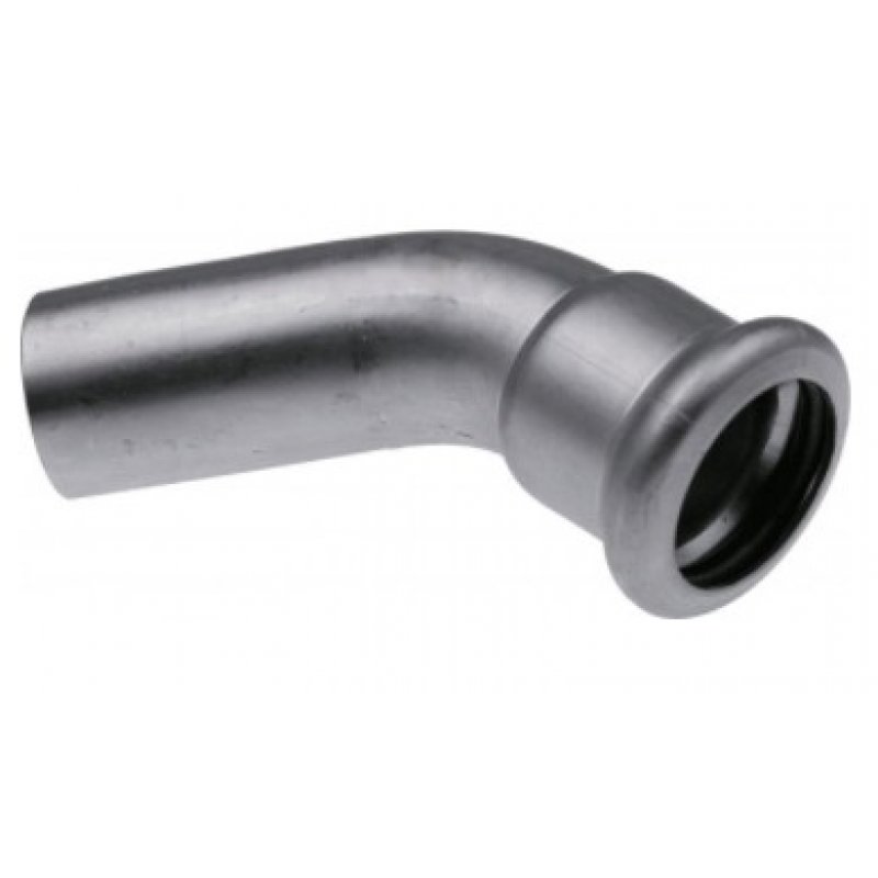 KAN Therm Inox Kolano nyplowe 45st press, 22mm Kod 1609068075